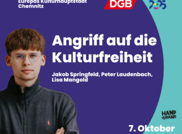 DGB Kulturforum – Angriff auf die Kulturfreiheit