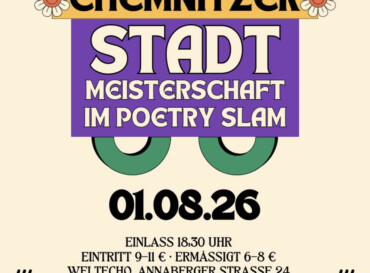 Chemnitzer Stadtmeisterschaft im Poetry Slam