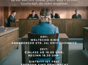 Themenabend mit Filmvorführung – zum Europäischen Tag zum Schutz von Kindern vor sexueller Ausbeutung und sexueller Gewalt