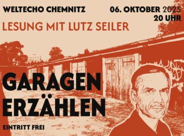 Lesung Garagen in der Literatur: Lutz Seiler – Garagen erzählen