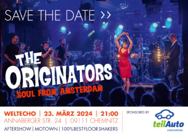 The Originators live – 10 Jahre Jubiläumstour