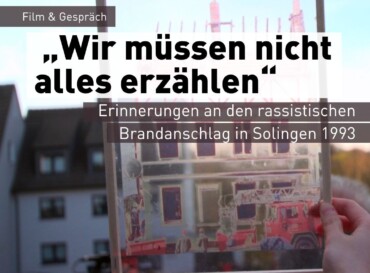 Film & Gespräch: „Wir müssen nicht alles erzählen“