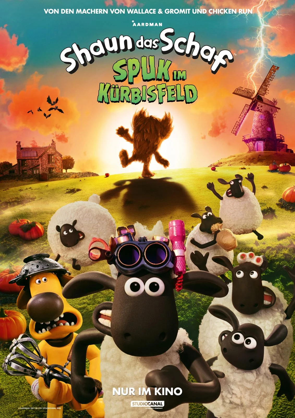 Familienkino: Shaun das Schaf – Spuk im Kürbisfeld