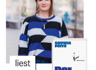Sophia Fritz liest »Der Mann, das Opfer«